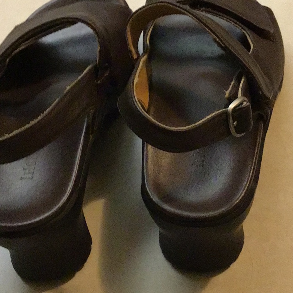 Women's Brown Sandals Akaishi - Picture 3 of 5